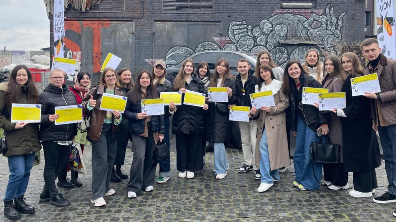 15 Young Hromada Leaders Learn from Lviv – European Youth Capital 2025