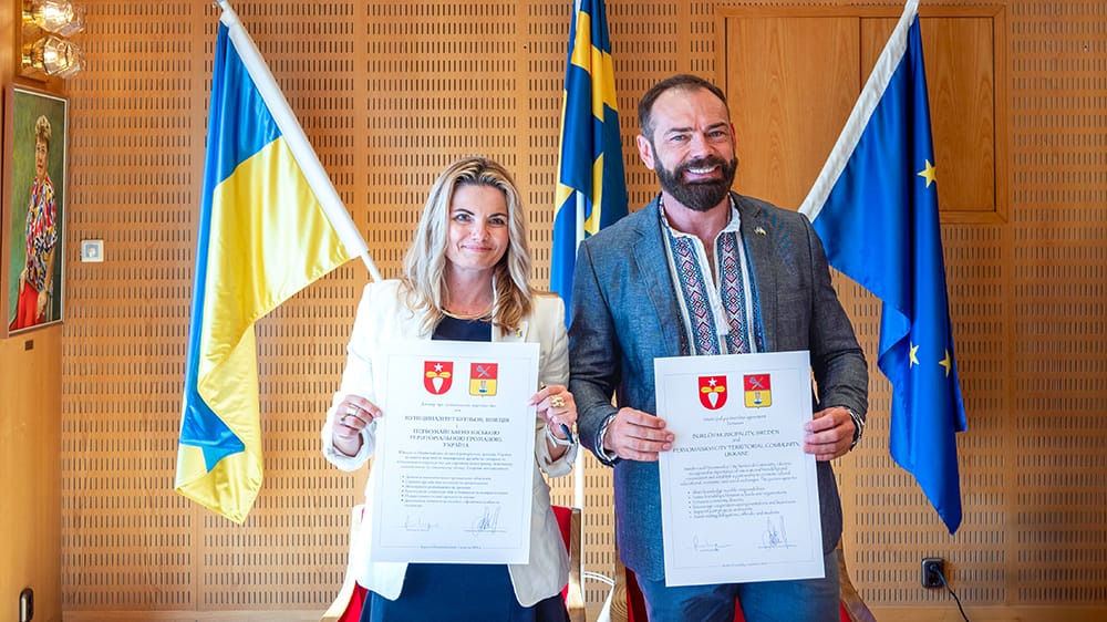 avtalssignering med pervomaiskyi ukraina mnd 1